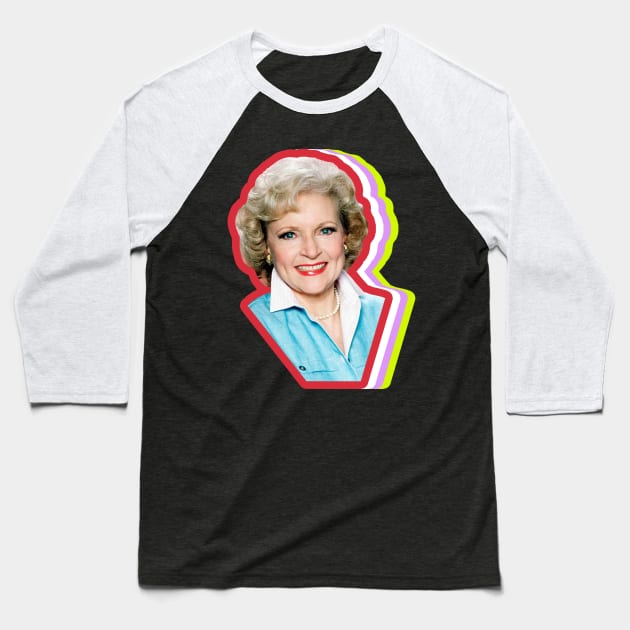 Everybody Loves Betty! Baseball T-Shirt by Xanaduriffic